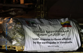 Venezuela recibe 70 toneladas de ayuda humanitaria enviadas por Emiratos Árabes Unidos