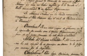 Trasladan al BCV documentos del Libertador ante daños en Archivo Nacional