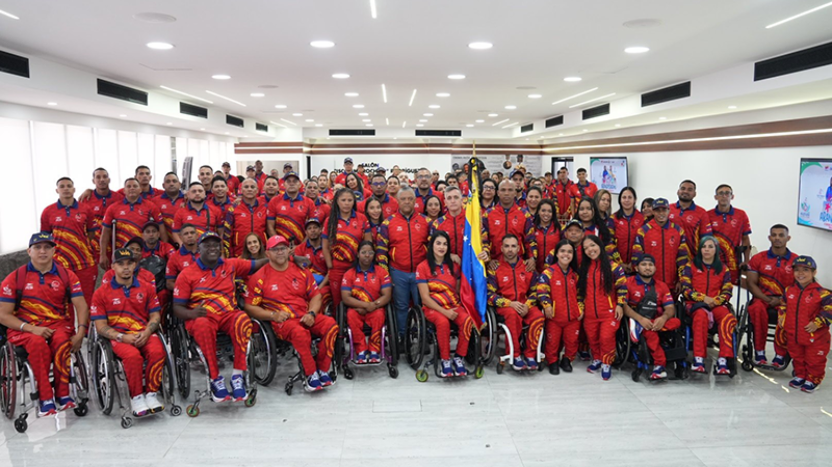 Abanderados paralimpicos Valledupar