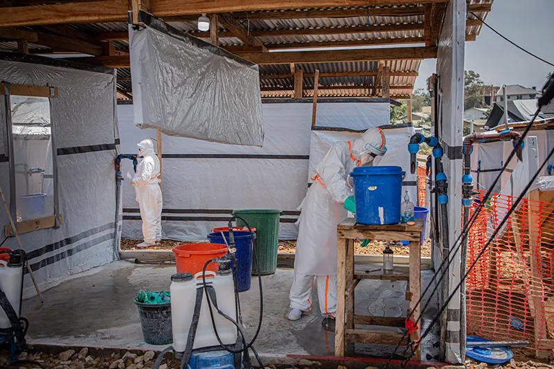 CONGO EBOLA Xinhua