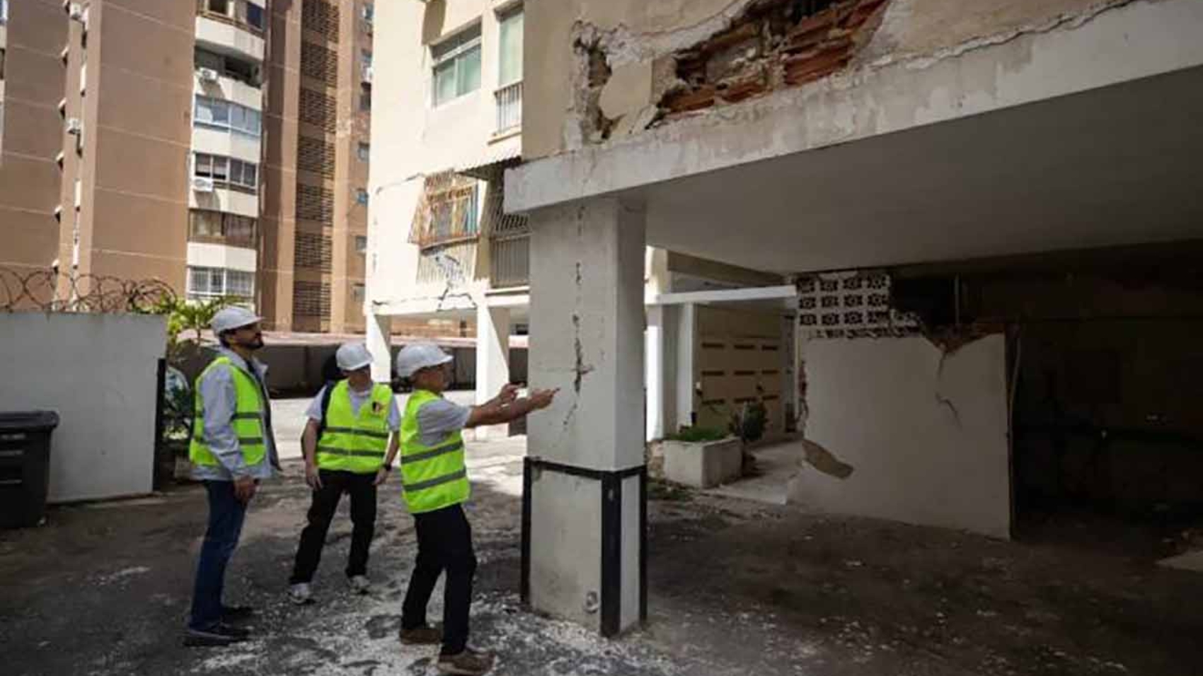 Colegio de Ingenieros - Infraestructuras afectadas