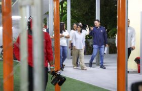 Presidenta Delcy Rodríguez recorrió campamento transitorio Mariano Picón Salas en Petare