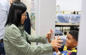 Delcy Rodríguez: Los niños son la fuerza que impulsa la reconstrucción de Venezuela