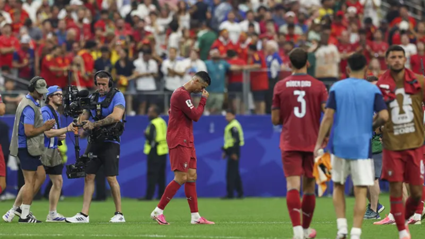 Despedida de Cristiano