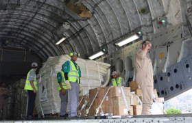 Llegan al país insumos de Puerto Rico, Colombia y Qatar