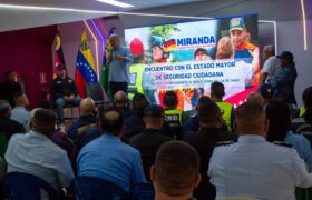 Más de 2.300 funcionarios de seguridad se han desplegado diariamente en Miranda tras el terremoto