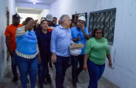 Inician labores de reparación en 102 inmuebles de Tacarigua tras sismos del 24J