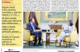 Edición Impresa Correo del Orinoco N° 5.546