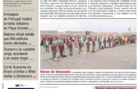 Edición Impresa Correo del Orinoco N° 5.547