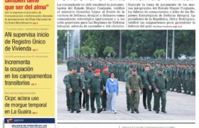 Edición Impresa Correo del Orinoco N° 5.554