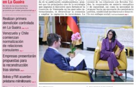 Edición Impresa Correo del Orinoco N° 5.559