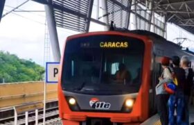 10 trenes operan ahora en la línea ferroviaria Caracas-Valles del Tuy