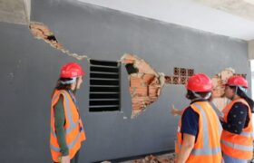 Fundación Cendit evalúa infraestructura de la ETIR Julio Calcaño en Catia tras evento sísmico