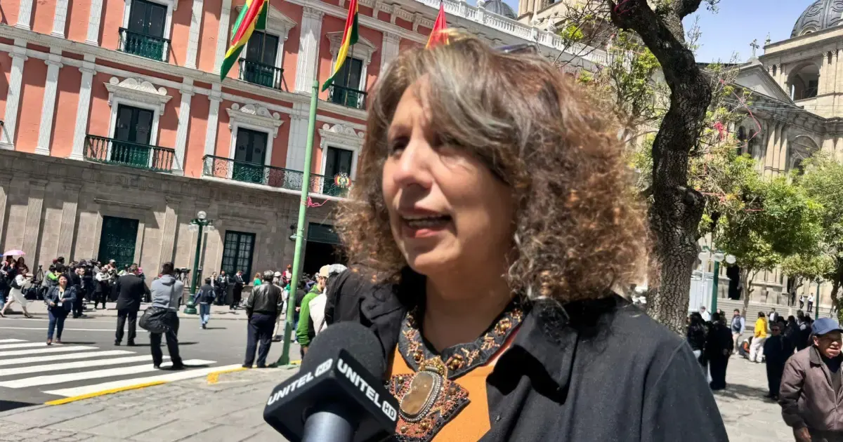 Ministra turismo Bolivia