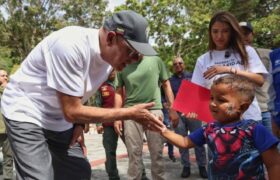 Estado Mayor supervisa campamento transitorio en Los Caracas