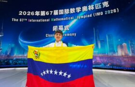 Semillero Científico Luis García obtuvo mención en Olimpiada Mundial de Matemática
