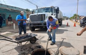 Más de 3.000 familias atendidas con mantenimiento integral del sistema de aguas servidas en el estado Sucre