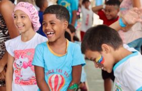 Gran Misión Venezuela Joven lleva alegría a familias en campamento transitorio de la Marítima