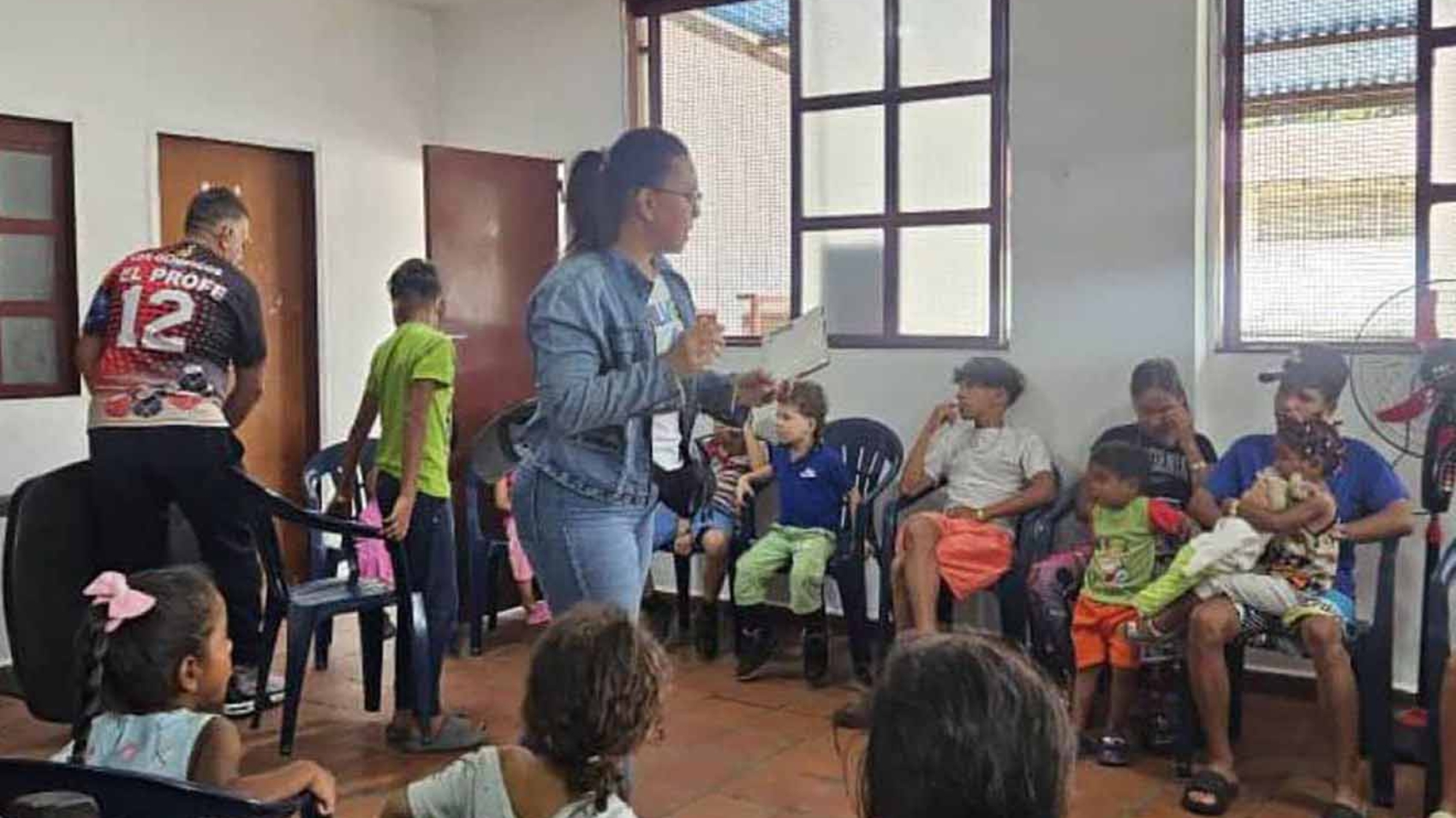 campamento transitorio San Pedro Claver