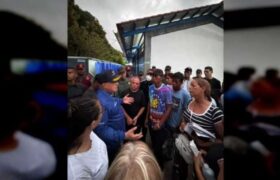 Diosdado Cabello inspeccionó campamento transitorio Martin Luther King en La Guaira