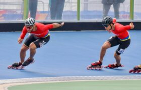 La selección venezolana de patinaje de velocidad retorna del Campeonato Panamericano con 13 medallas