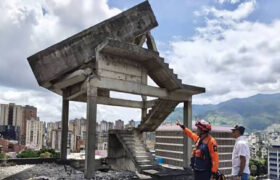 Alcaldía de Caracas anuncia demolición controlada del tanque aéreo de la Torre David