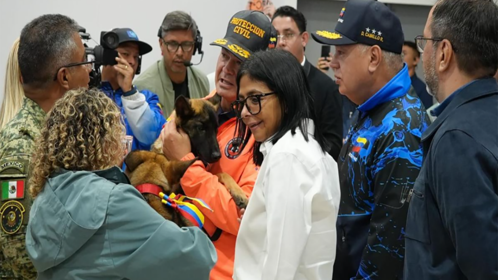 unidades caninas de Venezuela a México
