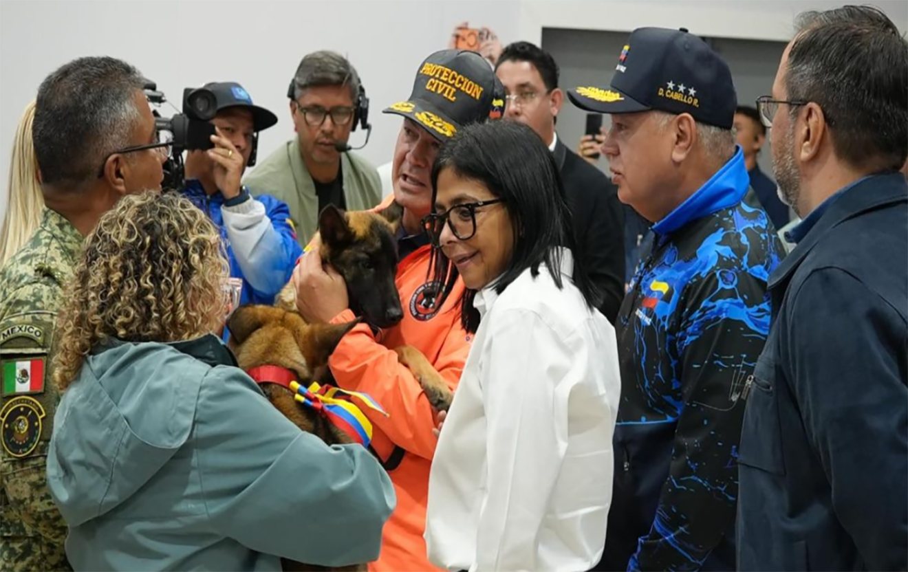 unidades caninas de Venezuela a México
