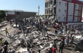 Sube a 132 la cifra de muertos en terremoto de Colombia