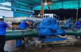 Hidroven instaló bomba de 472 L/S en la estación de bombeo Tanque C de Ciudad Bolívar