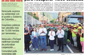 Edición Impresa Correo del Orinoco N° 5.570