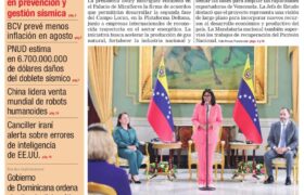 Edición Impresa Correo del Orinoco N° 5.573