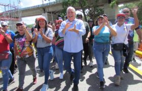 Entregaron obras de rehabilitación vial y peatonal en el puente Chupulún de Charallave