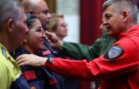 Dirección General Nacional de Bomberos celebra 89 años de servicio con ascensos y condecoraciones