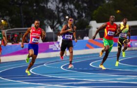 El recordista nacional Javier Gómez relegó al campeón olímpico en Santo Domingo