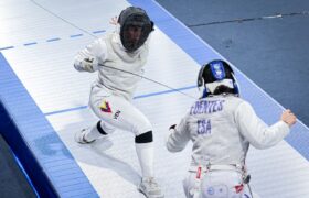 La venezolana Anabella Acurero se colgó el oro en esgrima en Santo Domingo