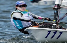 Daniela Rivera se llevó la dorada en la modalidad Dinghy del velerismo en los Juegos Centroamericanos y del Caribe