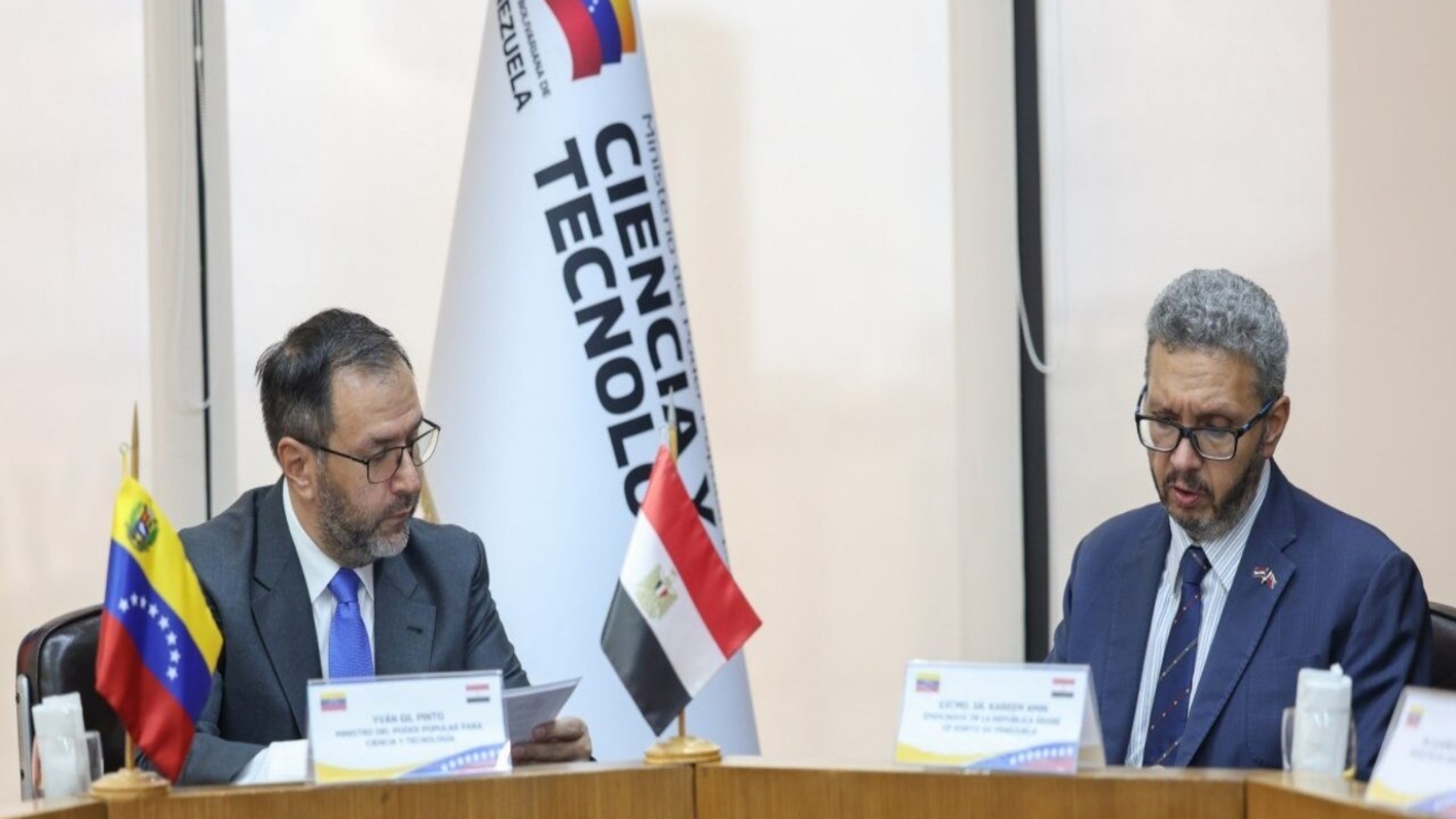 Venezuela y Egipto33