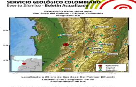 Potente sismo de 7.4 sacude a Colombia