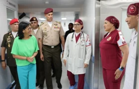 Presidenta Delcy Rodríguez inaugura nuevas áreas de atención en Policlínica de la GNB