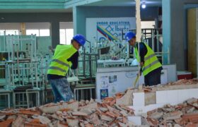 Plan Venezuela Renace inició rehabilitación de la U.E. Alberto Sequín Vera en Guarenas tras afectaciones sísmicas