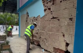 Alcaldía de Caracas adelanta obras de recuperación en UE Cecilia Núñez