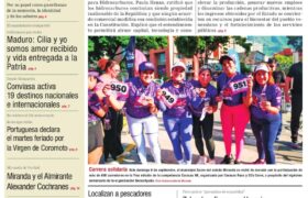 Edición Impresa Correo del Orinoco N° 5.597