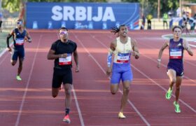 El velocista Javier Gómez rompió récord nacional durante el Gran Premio de Serbio