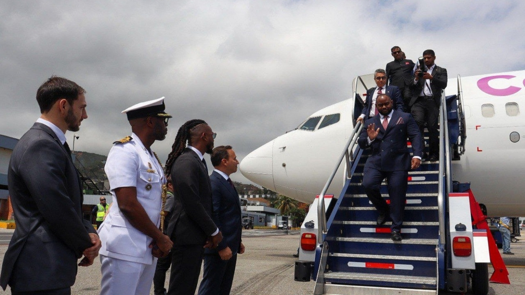 ministro de Relaciones Exteriores y Asuntos de CARICOM de Trinidad y Tobago, Sean Sobers