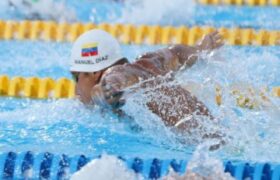 El nadador Manuel Díaz pulverizó su récord nacional en el Troféu José Finkel 2026 en Brasil