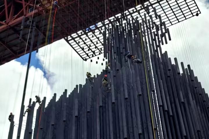 Inician los trabajos de rehabilitación integral en la megaestructura Monumento Manto de María